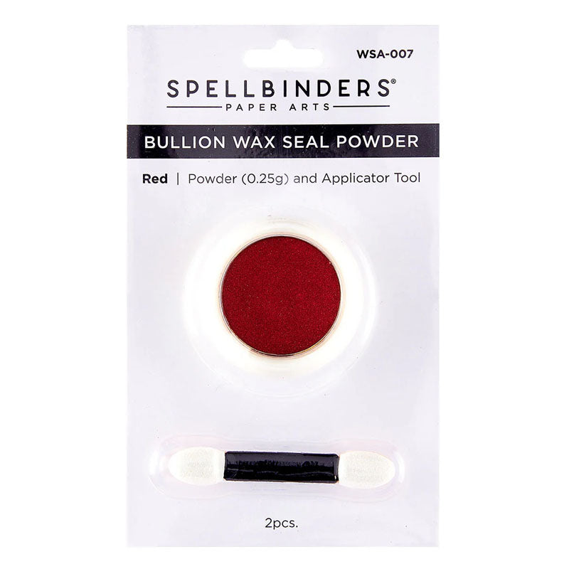 Spellbinders Wax Seal Powder Red Bullion