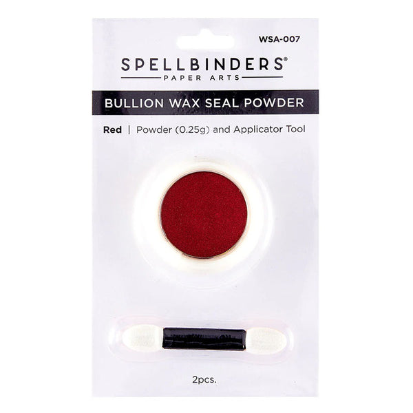 Spellbinders Wax Seal Powder Red Bullion