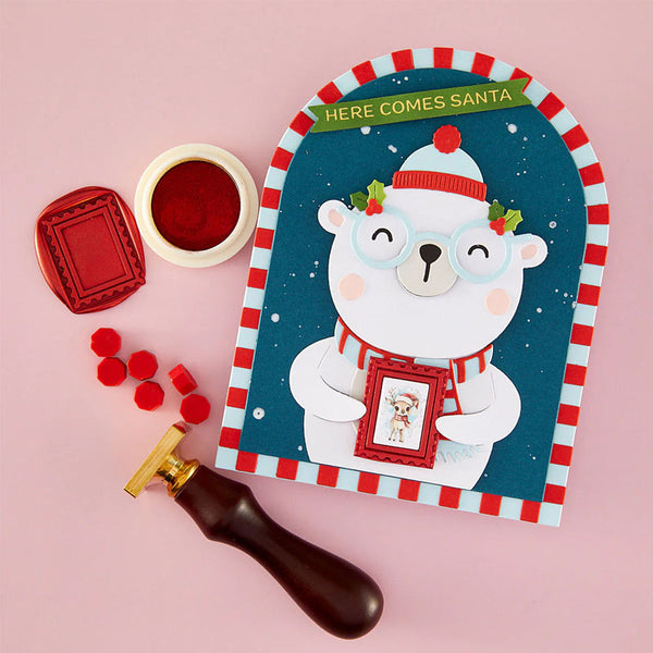 Spellbinders Wax Seal Powder Red Bullion