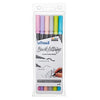Le Plume II Brush Marker 6pc Pastel