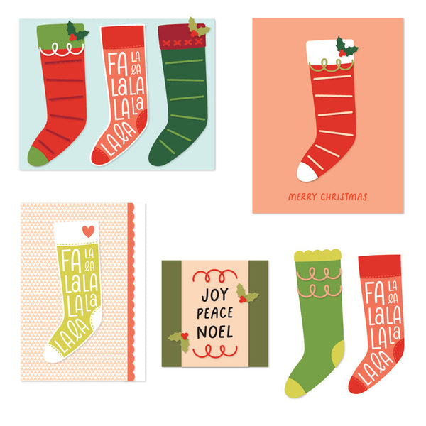 Concord & 9th Clear Stamps Stocking Stamp & Stitch