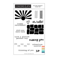 Concord & 9th Clear Stamps Picture Perfect