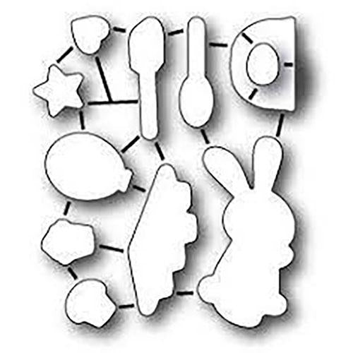 Memory Box Poppystamps Die Cupcake Party