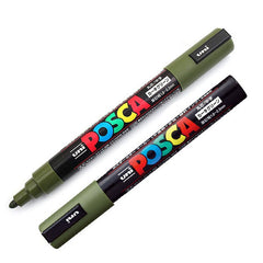 POSCA Marker PC-5M Khaki Green