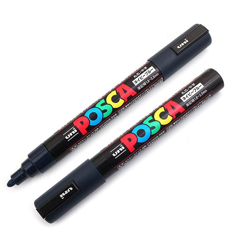 POSCA Marker PC-5M Navy Blue