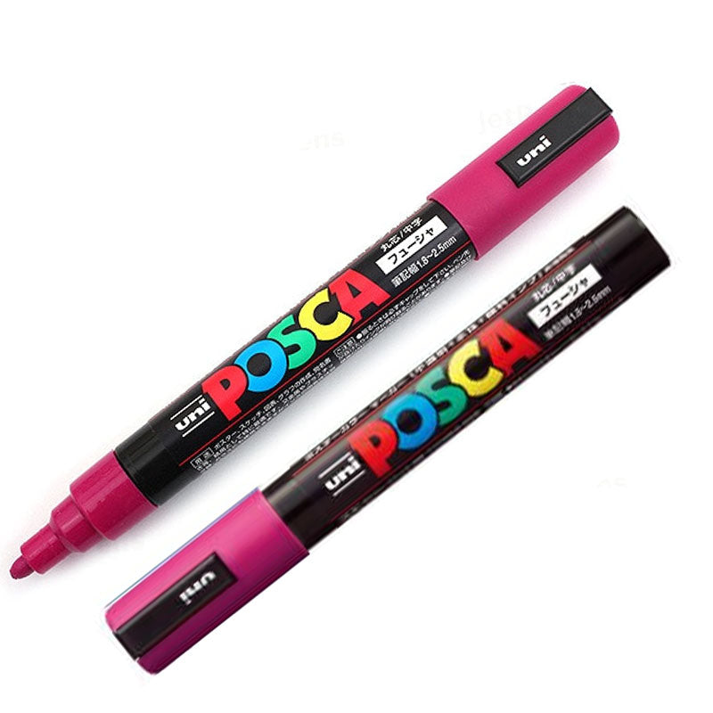 POSCA Marker PC-5M Fuchsia – MarkerPOP