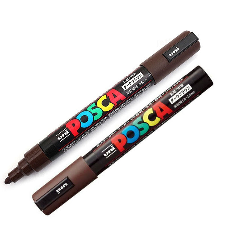 POSCA Marker PC-5M Dark Brown