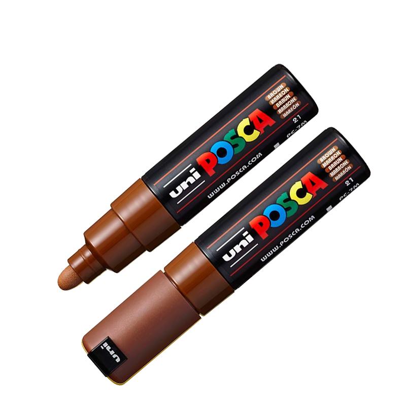 POSCA Marker PC-7M Brown – MarkerPOP