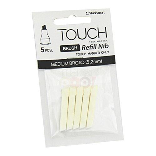 TOUCH Twin Brush Nib Medium Broad Chisel