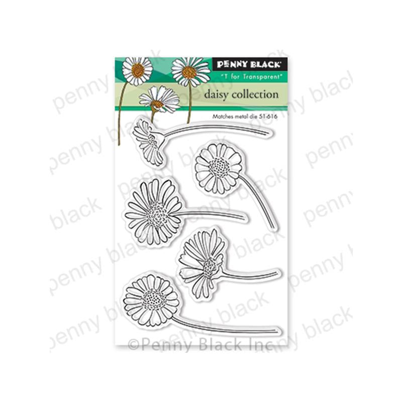 Penny Black Clear Stamps Mini Daisy Collection