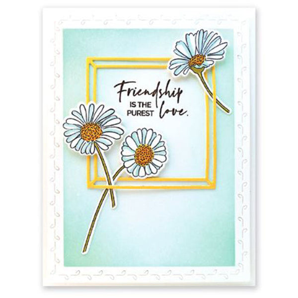 Penny Black Clear Stamps Mini Daisy Collection