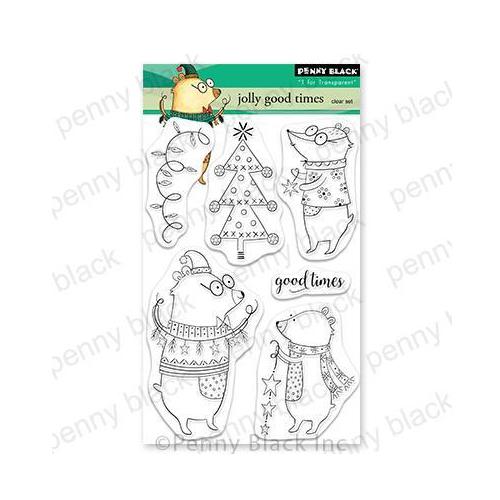 Penny Black Clear Stamps Jolly Good Times