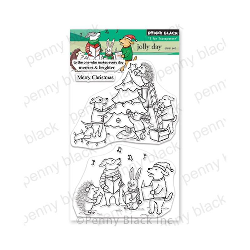 Penny Black Clear Stamps Jolly Day