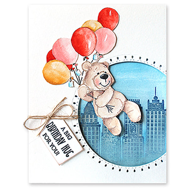 Penny Black Clear Stamps Books & Balloons