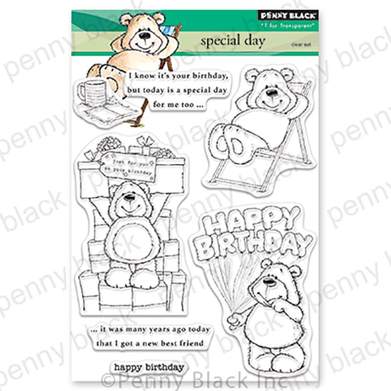 Penny Black Clear Stamps Special Day