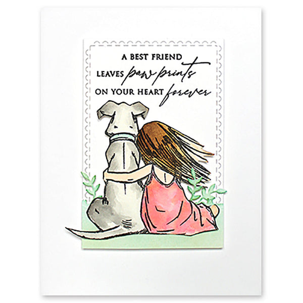 Penny Black Clear Stamps Paw Prints
