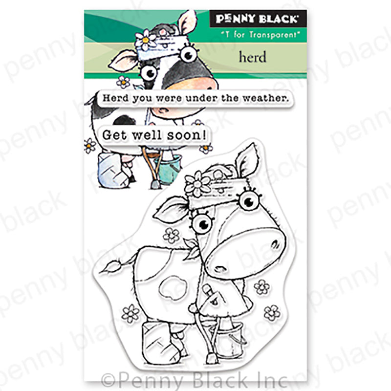 Penny Black Clear Stamps Herd