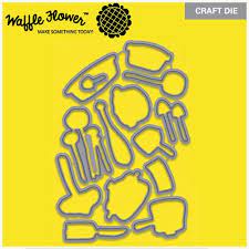 Waffle Flower Dies Home Made