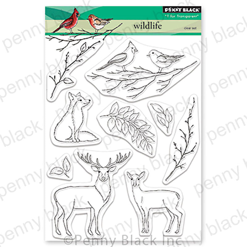 Penny Black Clear Stamps Wildlife