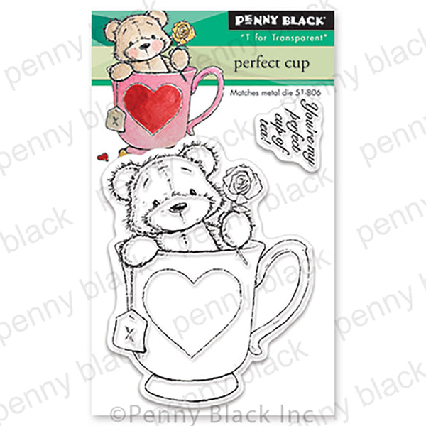 Penny Black Clear Stamps Perfect Cup