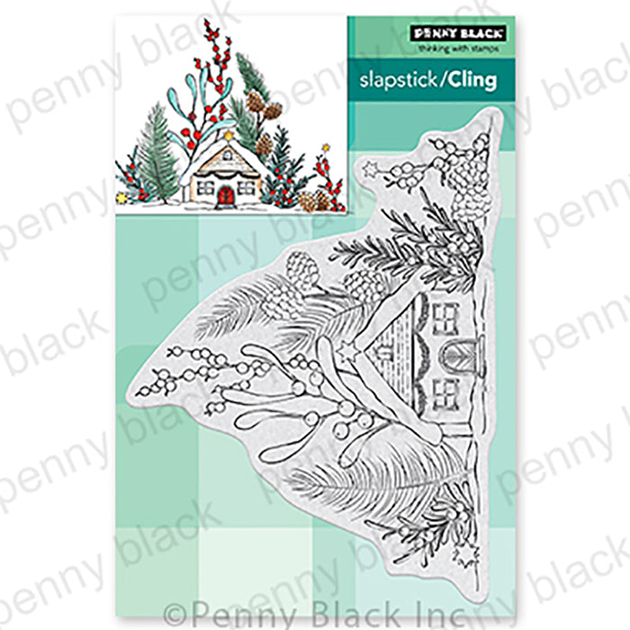 Penny Black Cling Stamp Cottage Whimsy