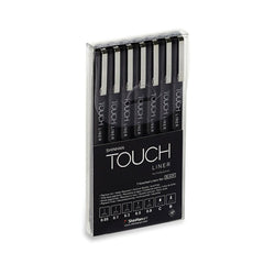TOUCH Liner Pen 7pc Size Black