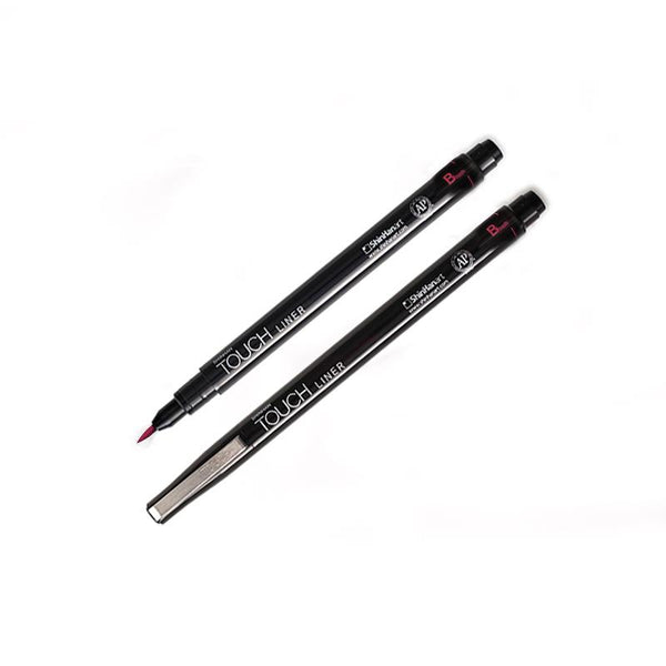 TOUCH Liner Pen Brush Wine Red