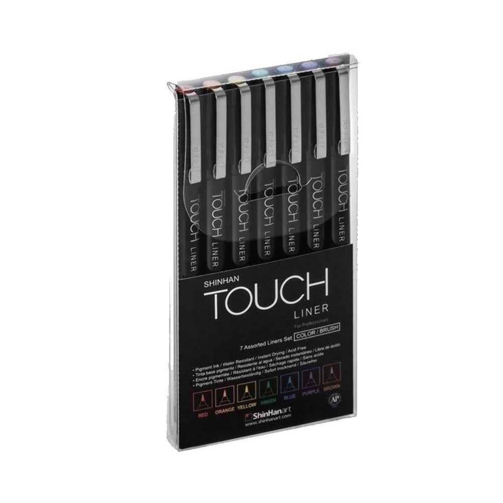 TOUCH Liner Pen 7pc Brush