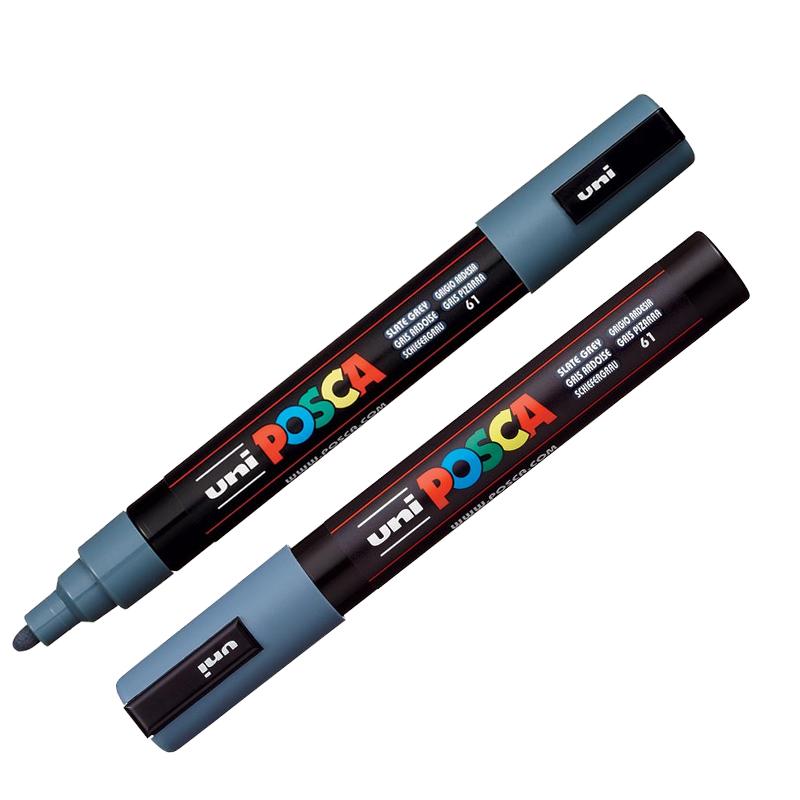 POSCA Marker PC-5M Slate Gray
