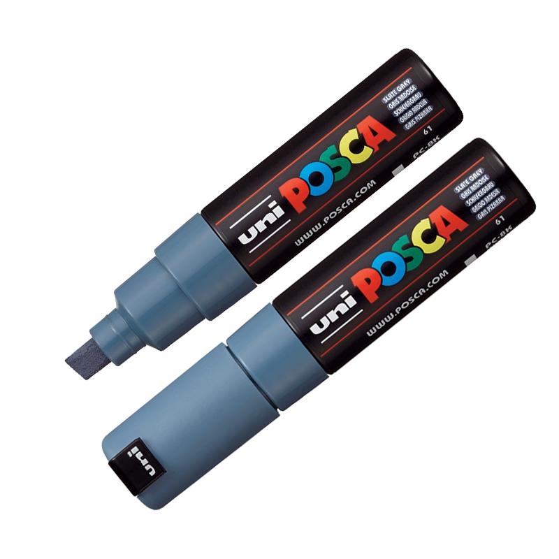 POSCA Marker PC-8K Slate Gray
