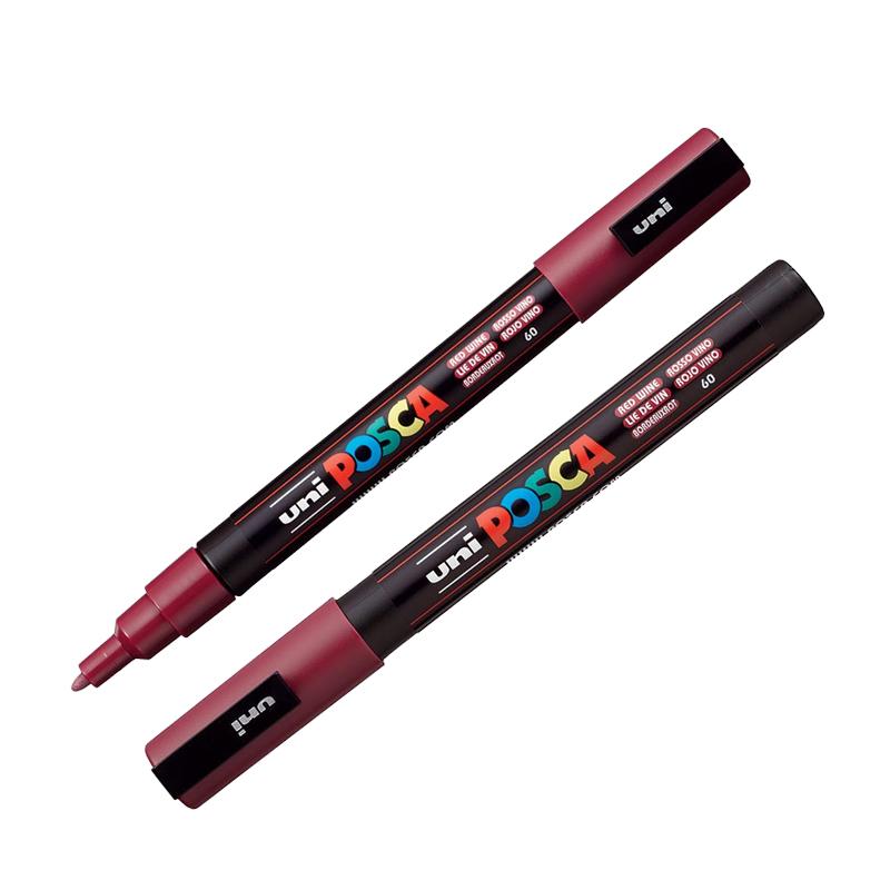 POSCA Marker PC-3M Red Wine
