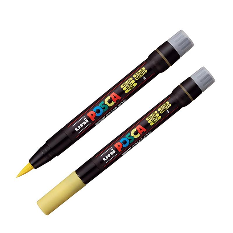 POSCA Marker PCF-350 Brush Yellow
