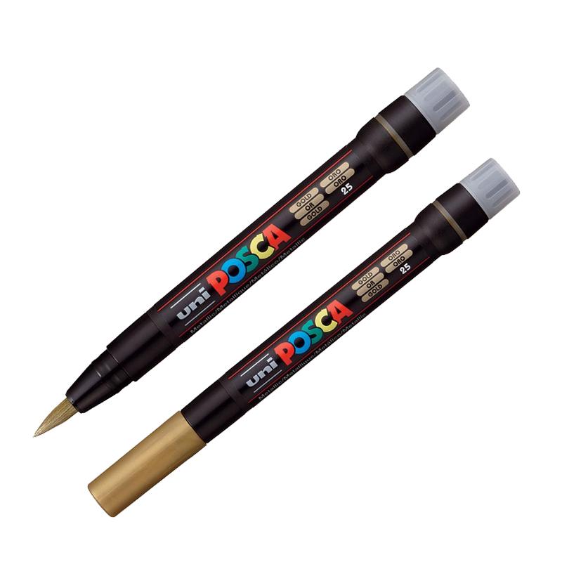 POSCA Marker PCF-350 Brush Gold