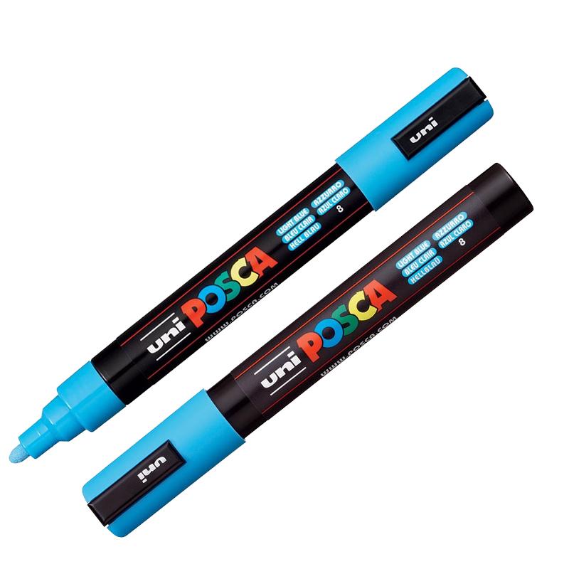 POSCA Marker PC-5M Light Blue