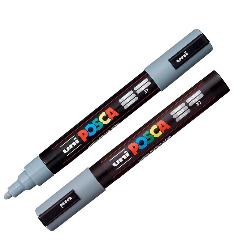 POSCA Marker PC-5M Gray