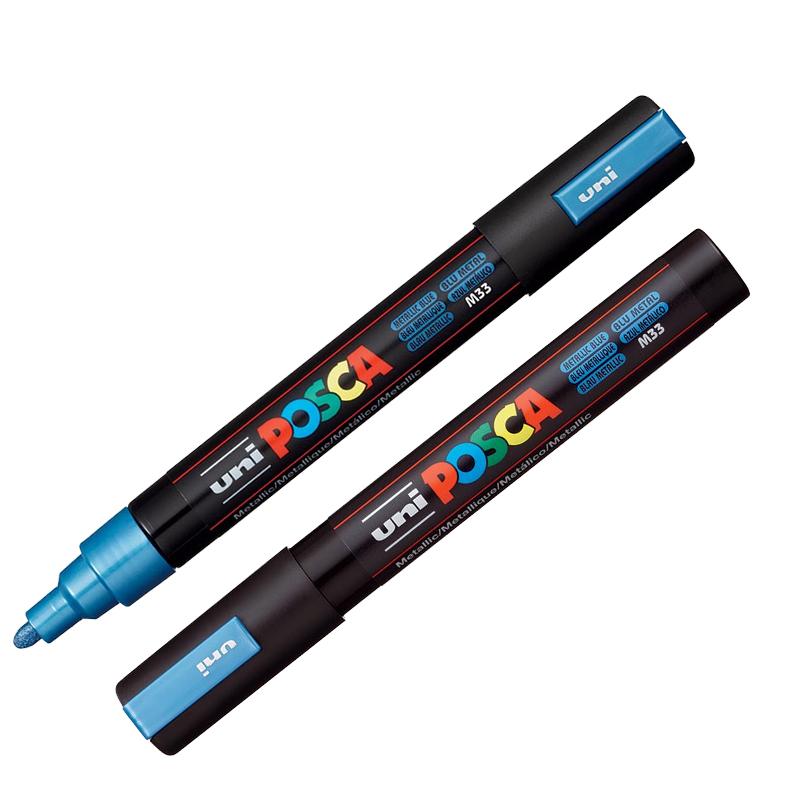 POSCA Marker PC-5M Metallic Blue