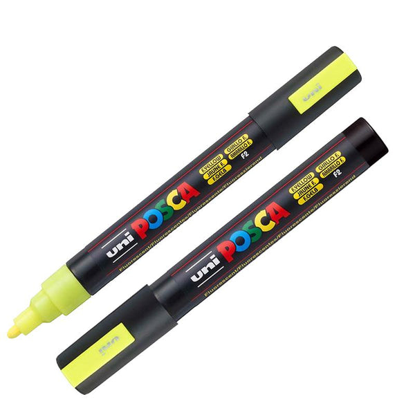 POSCA Marker PC-5M Fluorescent Yellow