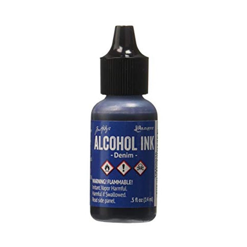 Tim Holtz Alcohol Ink Denim