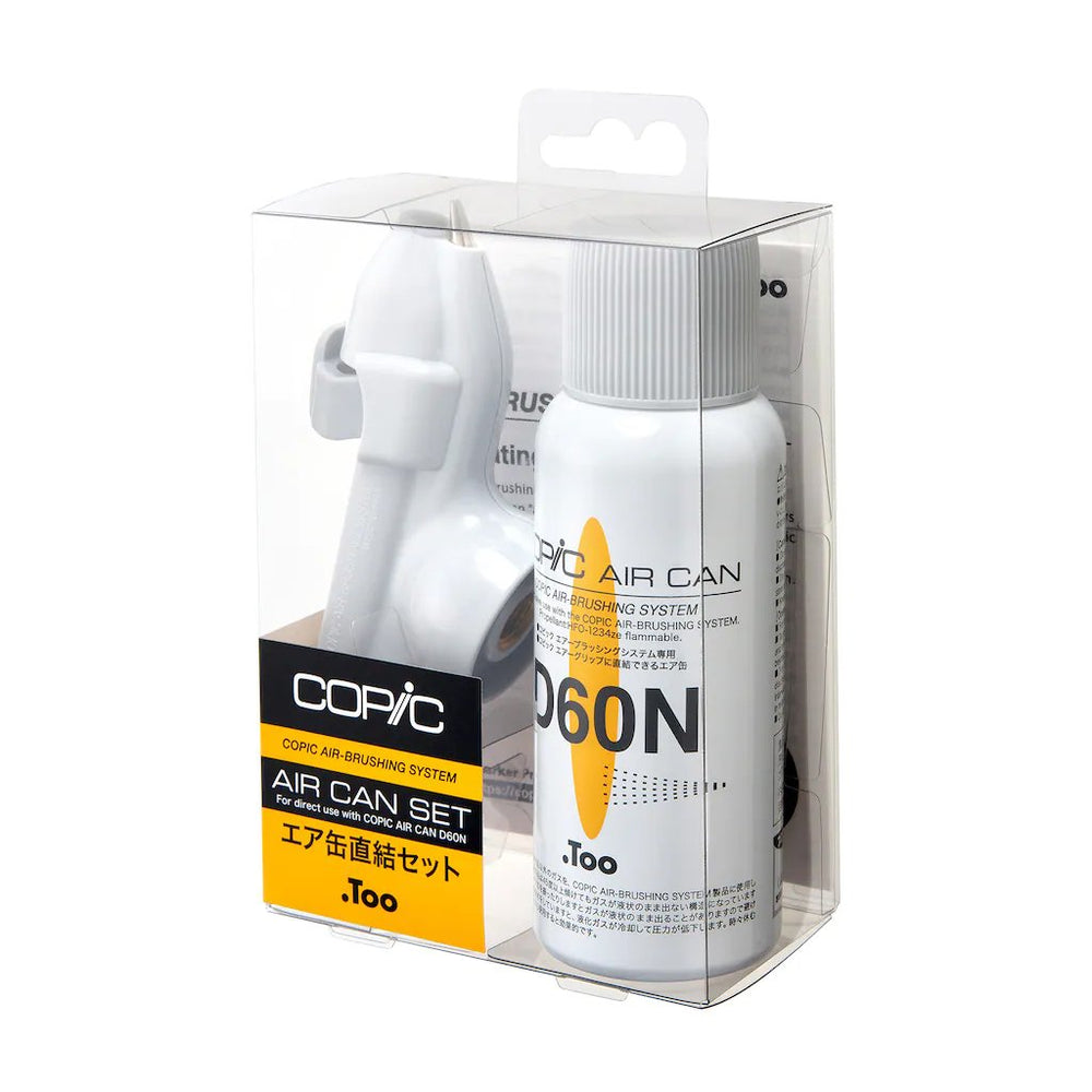 COPIC AirBrush Starter Set ABS-2 Grip &Air Can D60