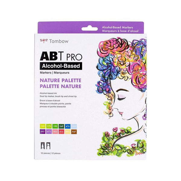 Tombow ABT PRO Marker 12pc Nature