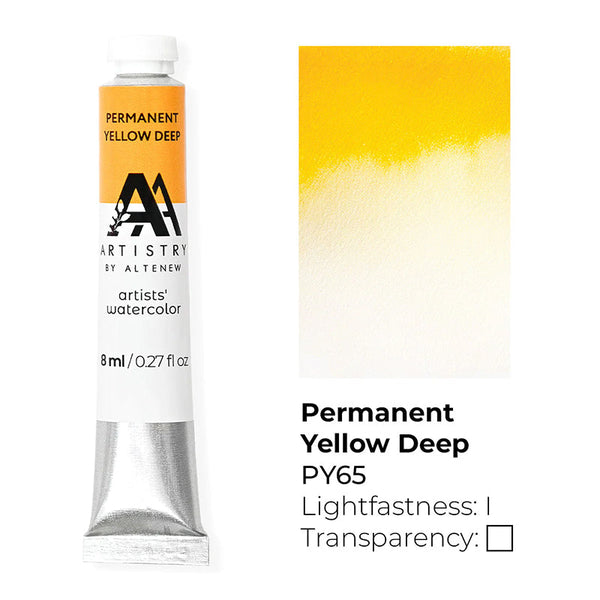 Altenew Artists' Watercolor Tube PY65 Permanent Yellow Deep