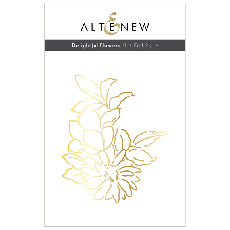 Altenew Hot Foil Plate Delightful Flowers