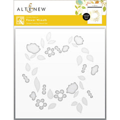 Altenew Stencil Flower Wreath