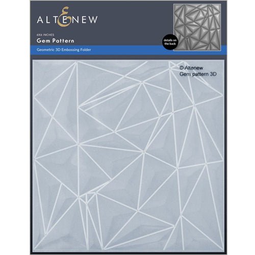 Altenew Embossing Folder Gem Pattern