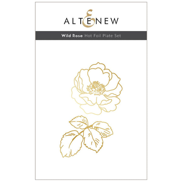 Altenew Hot Foil Plate Wild Rose