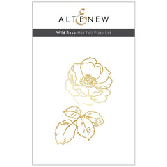 Altenew Hot Foil Plate Wild Rose