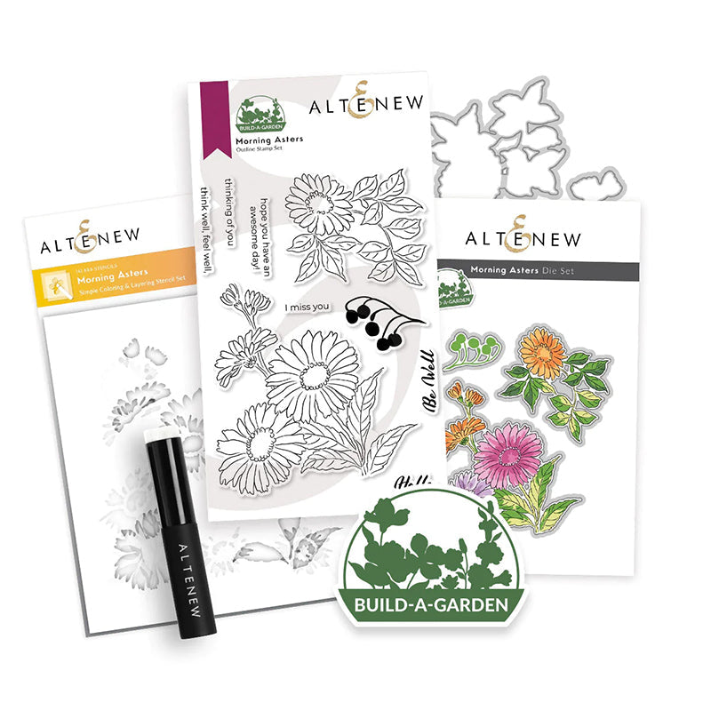 Altenew Build-A-Garden: Morning Asters – MarkerPOP