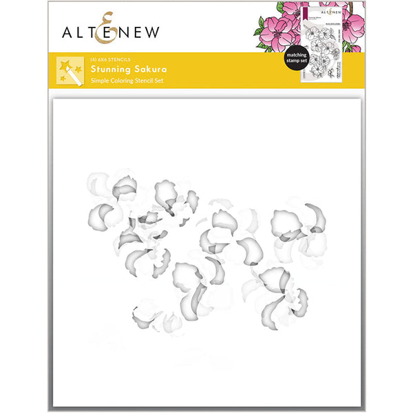 Altenew Stencil Soft Blossoms