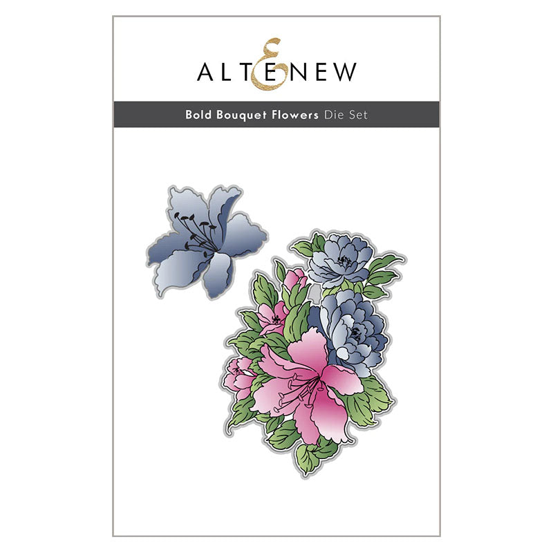 Altenew Dies Bold Bouquet Flowers