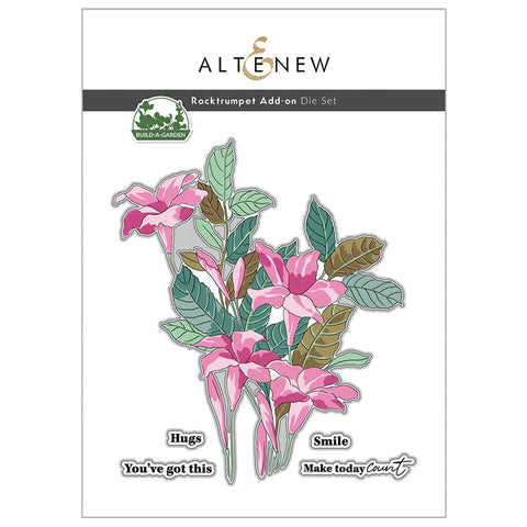 Altenew Dies Build-A-Garden Rocktrumpet Add-On
